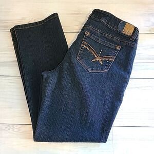 beau blue denim darkwash straight leg jeans Women's Size 10P